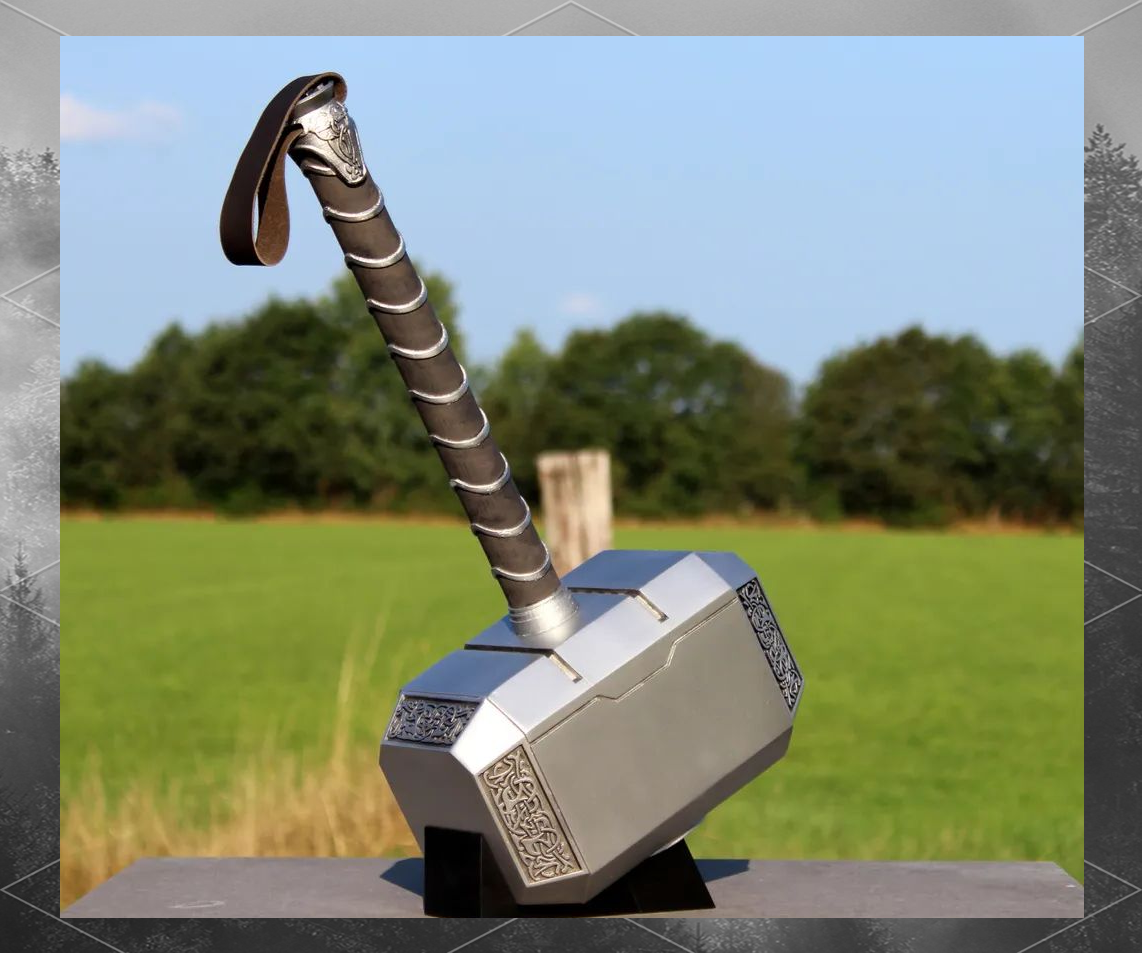 3d打印各种尺寸的雷神之锤,用途多样