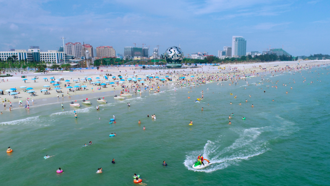 银滩景区强化海上安全管理,筑牢安全防线