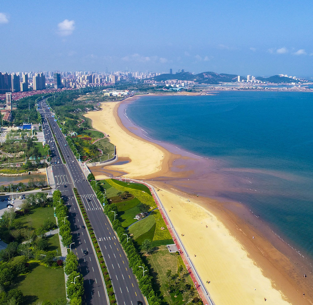 半岛观察|青岛灵山湾:最美海湾承托最美城市底色