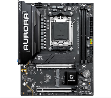 不到600元的B850M！精粤推出B850B/B650E AUROR：支持DDR5-8000