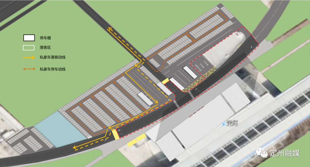 定州火车站改造规划图图片