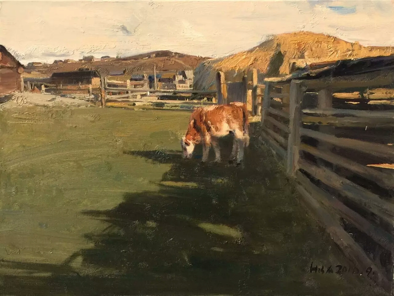 白羽平油画风景图集③