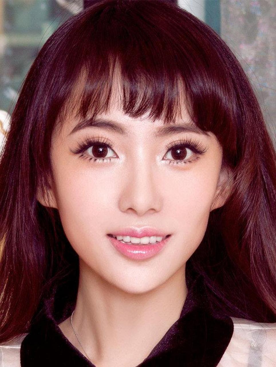 刘芷微头像壁纸,甜美可人