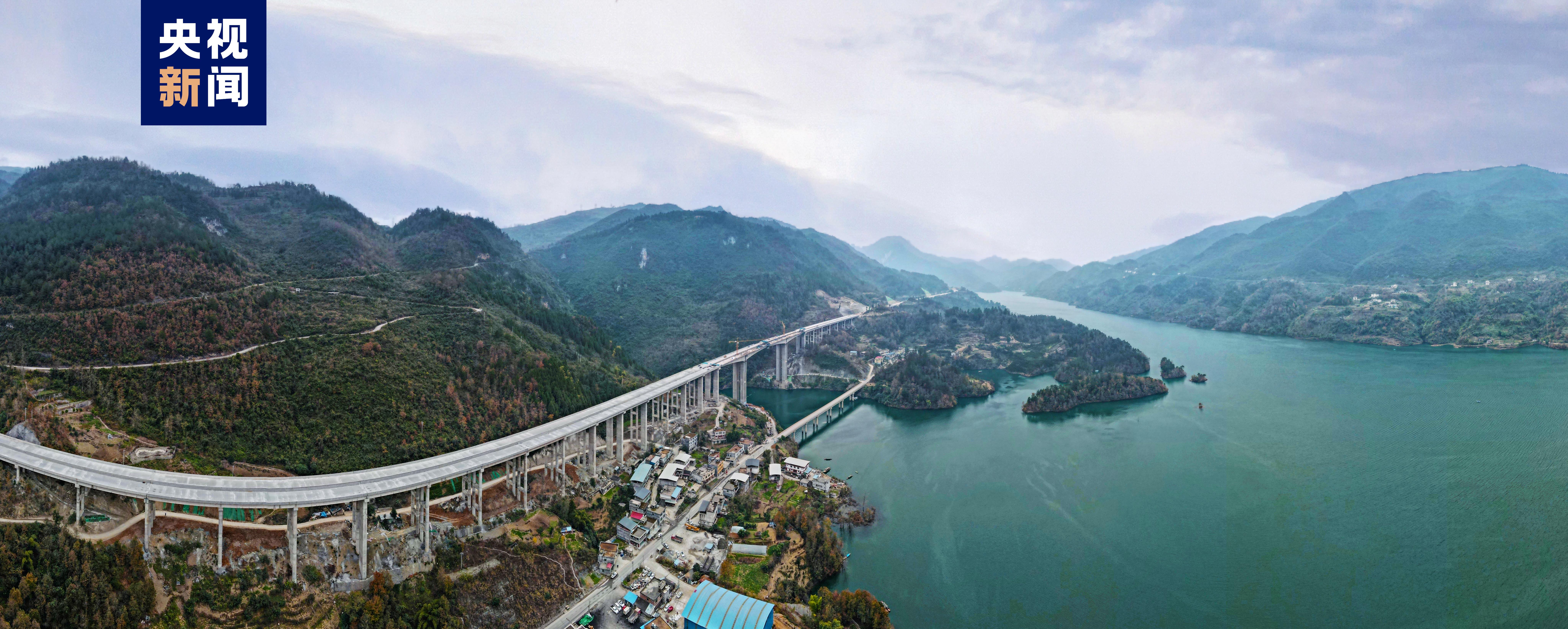 渝湘高速公路复线走向图片