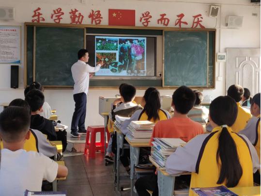 河源市连平县上坪中学开展禁毒教育活动