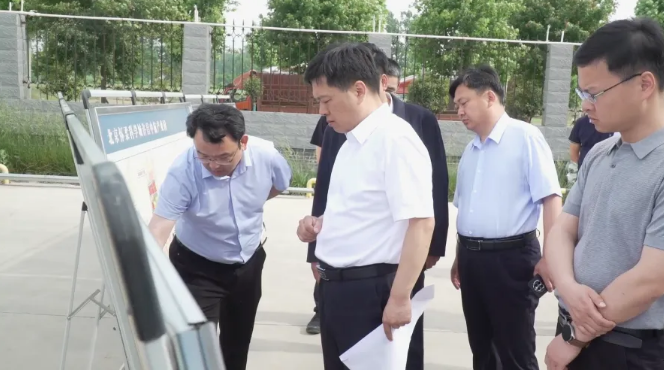许昌市魏都区委书记何长成带队调研部分重点项目建设工作