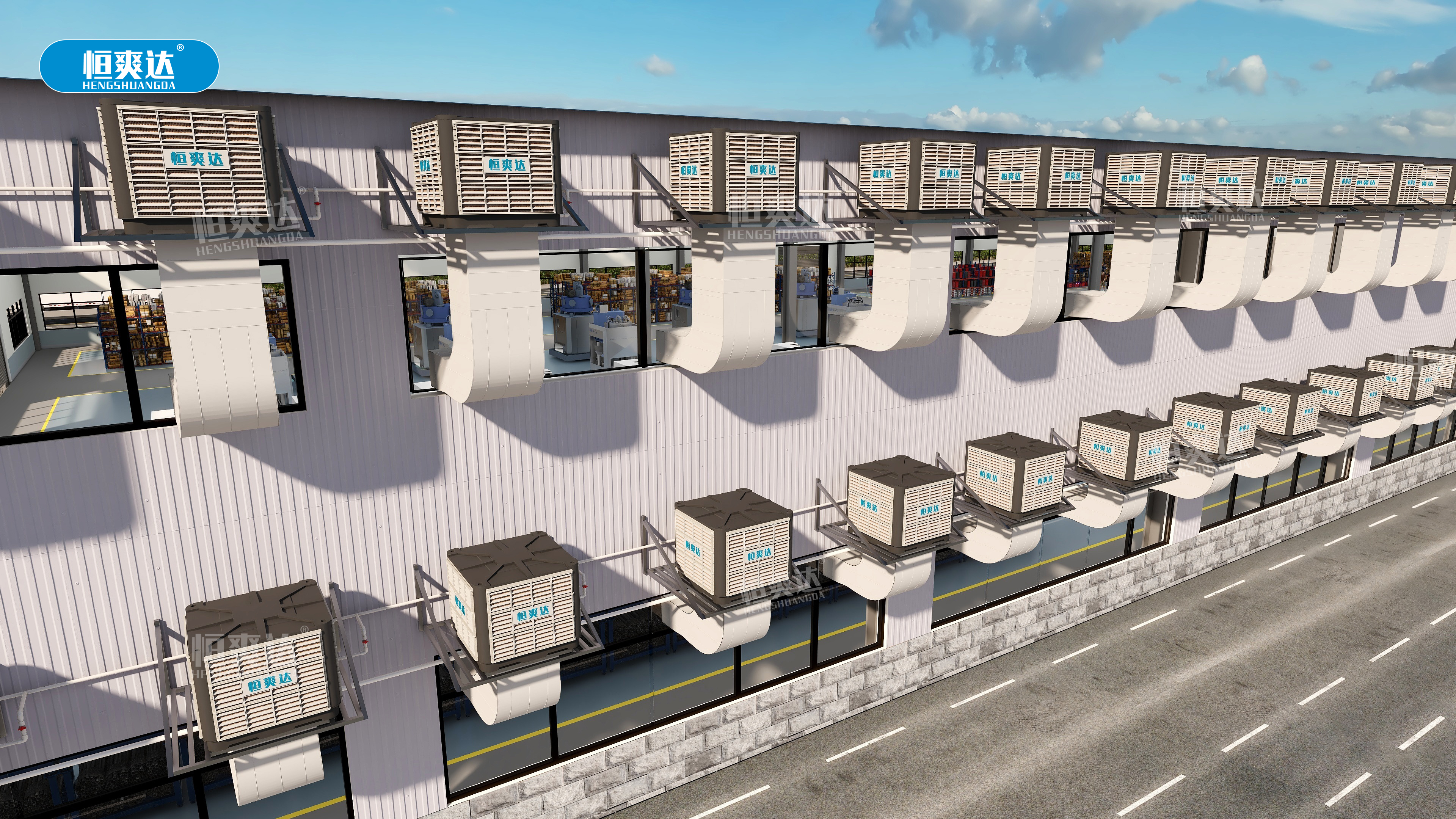 工厂降温为什么要用环保空调?