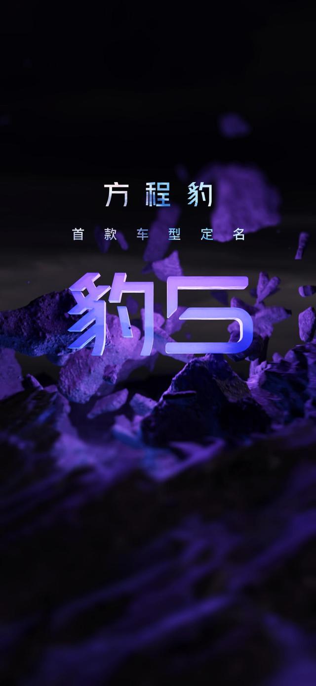 方程豹才是王炸 首款车正式命名为豹 5