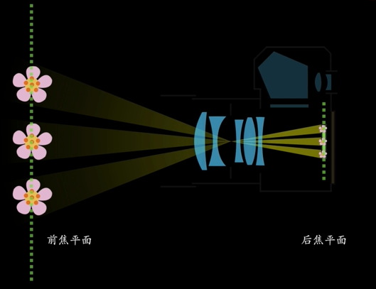 相机对焦原理图解图片