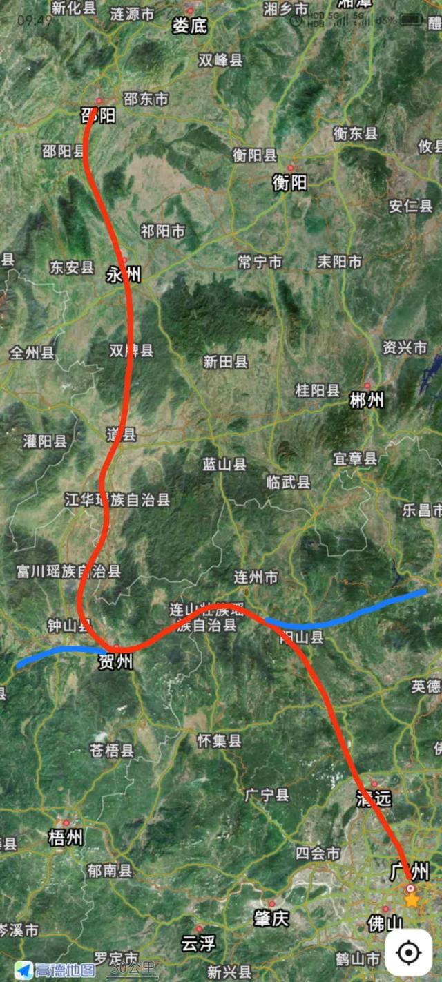 永清广高铁最新走向,湖南省只要出一半的钱