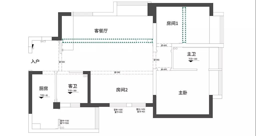 金地天府城公寓户型图图片