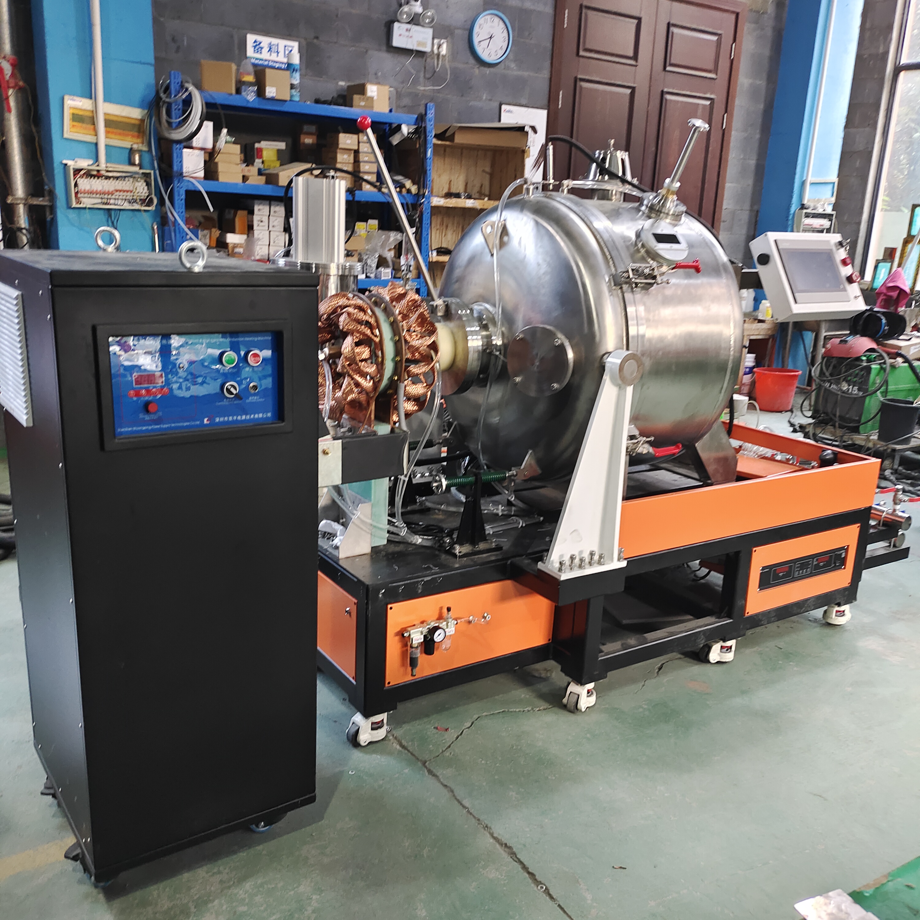 酷斯特仪器2000℃真空感应熔炼炉中频炉