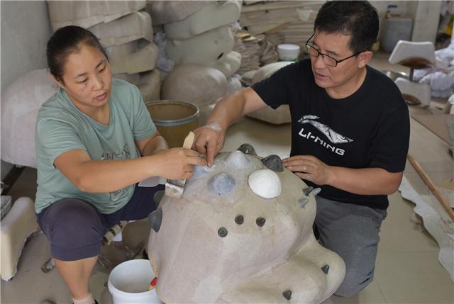 多彩石家莊 非遺購物節丨龍獅道具製作技藝:龍獅文化代代傳