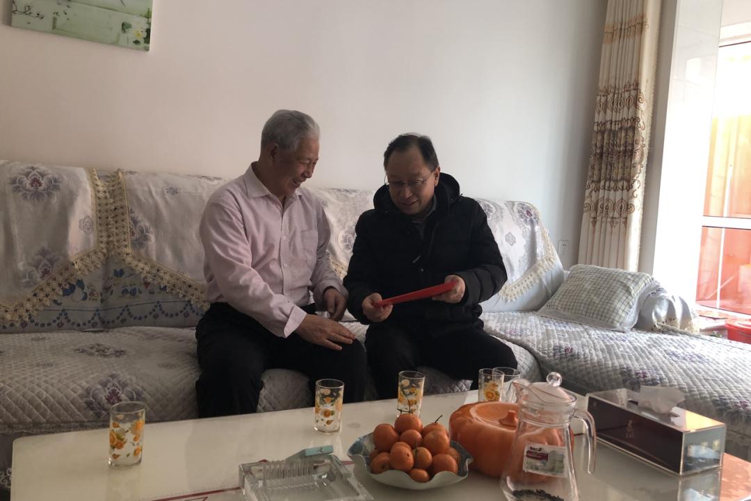 董永祥一行开展春节慰问活动