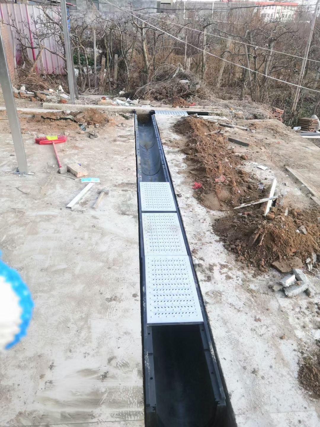小区楼房四周成品排水沟介绍
