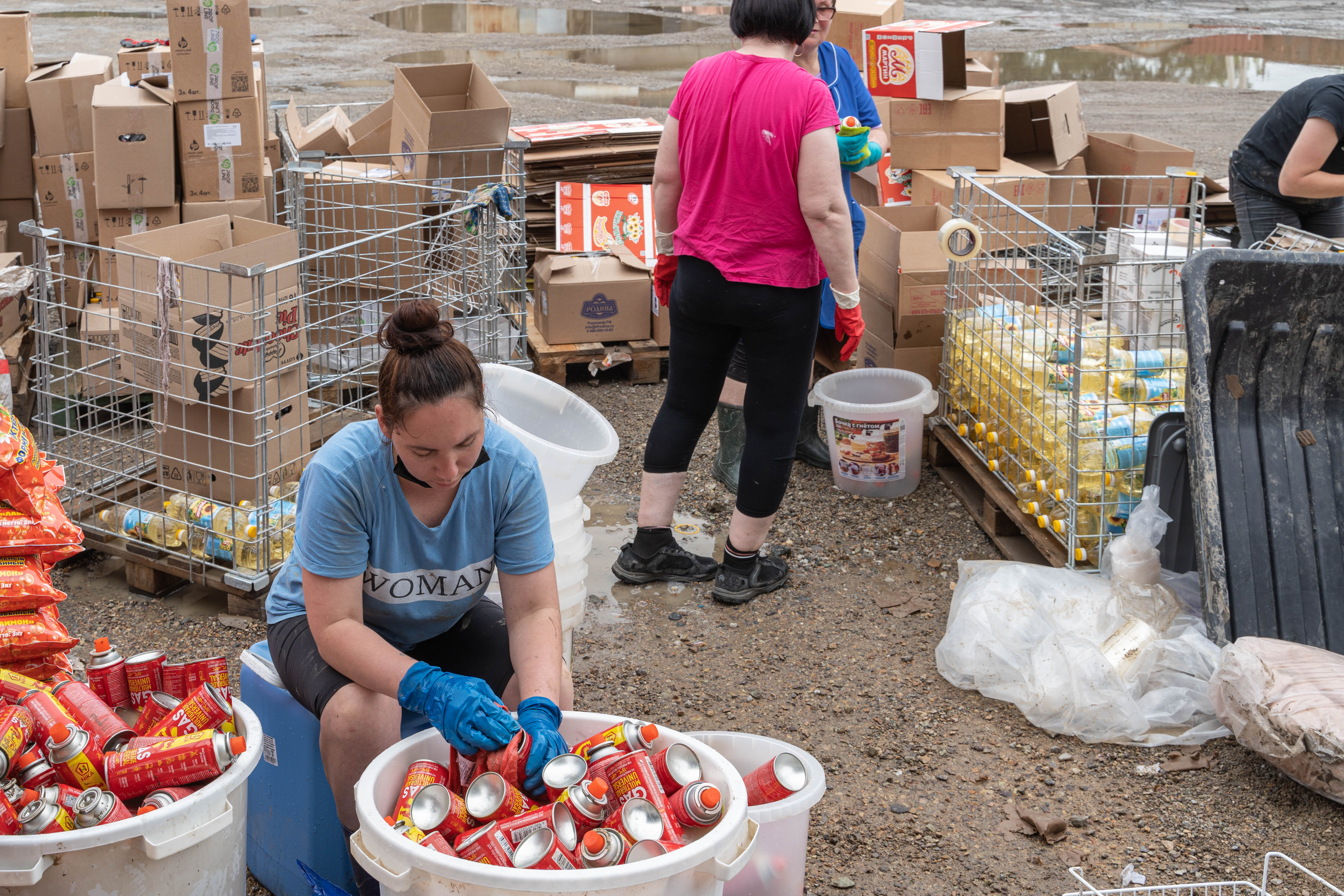 (国际)俄罗斯乌苏里斯克市:洪水过后