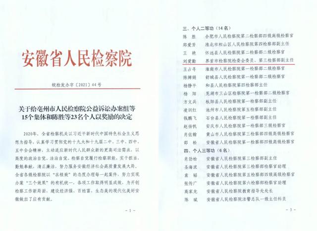 「界首检察」身边的先进—刘爱勤:奋战扫黑除恶一线,全省先进是如何