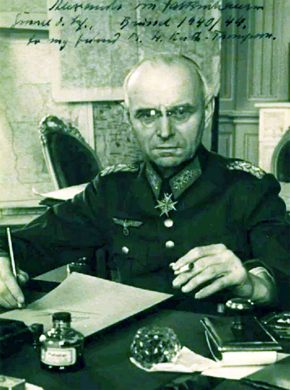 德国顾问法肯豪森瞎指挥