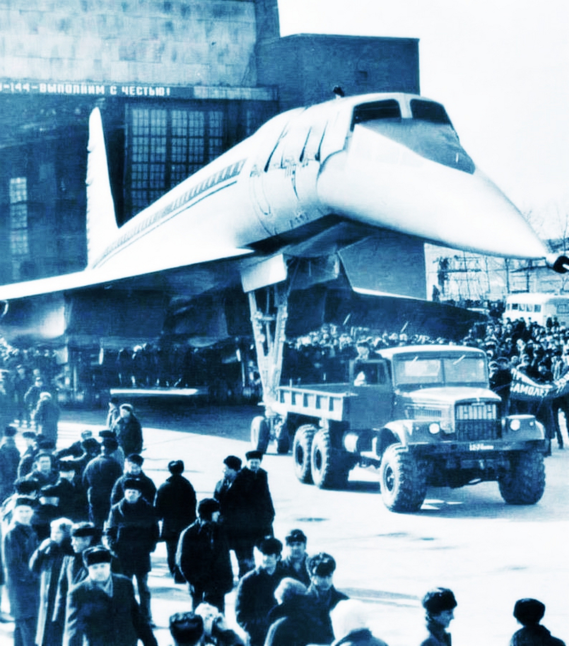 超音速飞机|图片-144 tu-144(图波列夫tu-144,北约代号战马)是前苏联