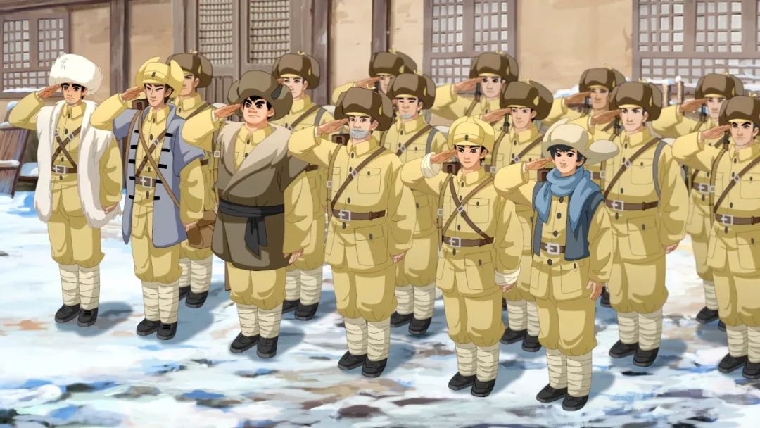 大型动画系列片《林海雪原》在总台热播