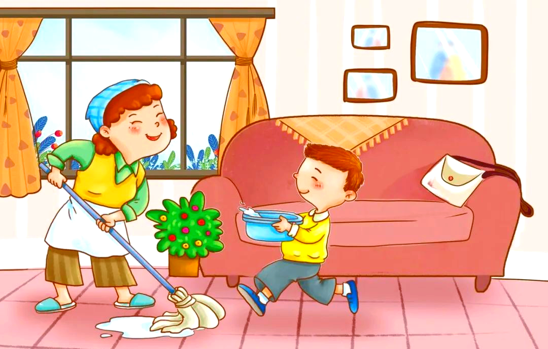 帮妈妈做家务:成长与甜蜜的旅程
