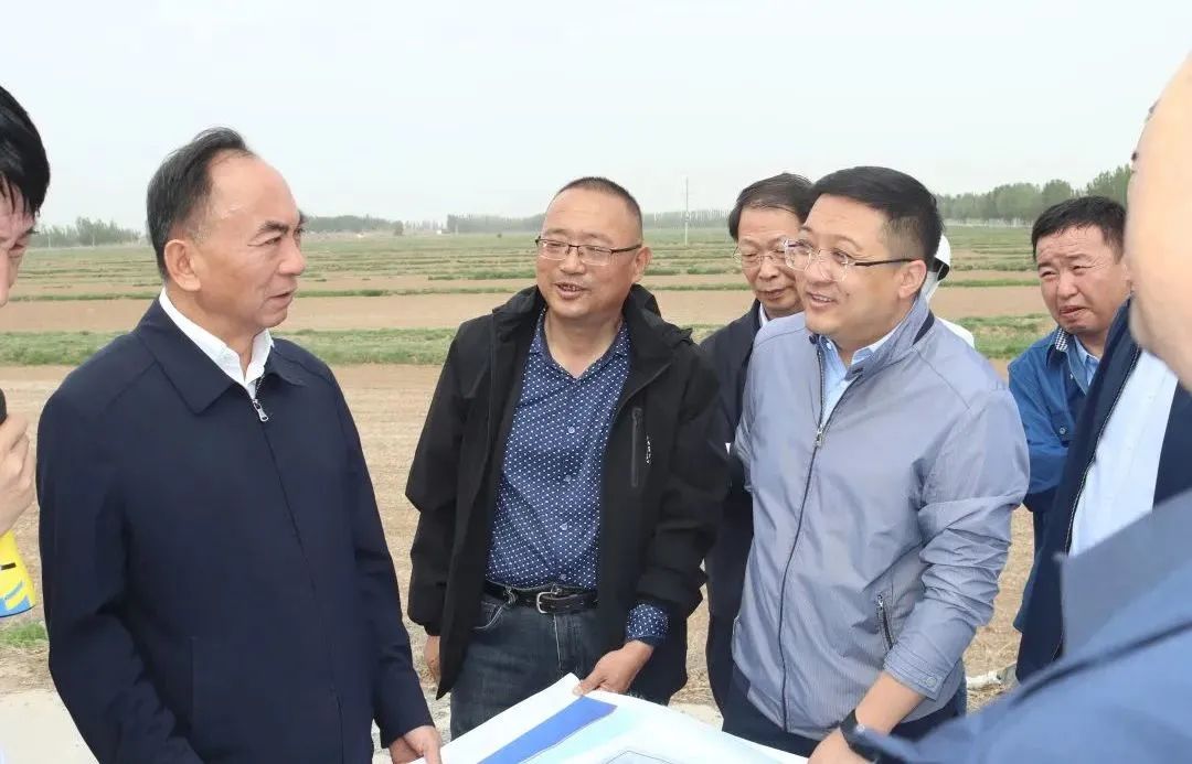 朱云调研银川都市圈城乡东线供水工程建设及高效农业节灌供水保障工作