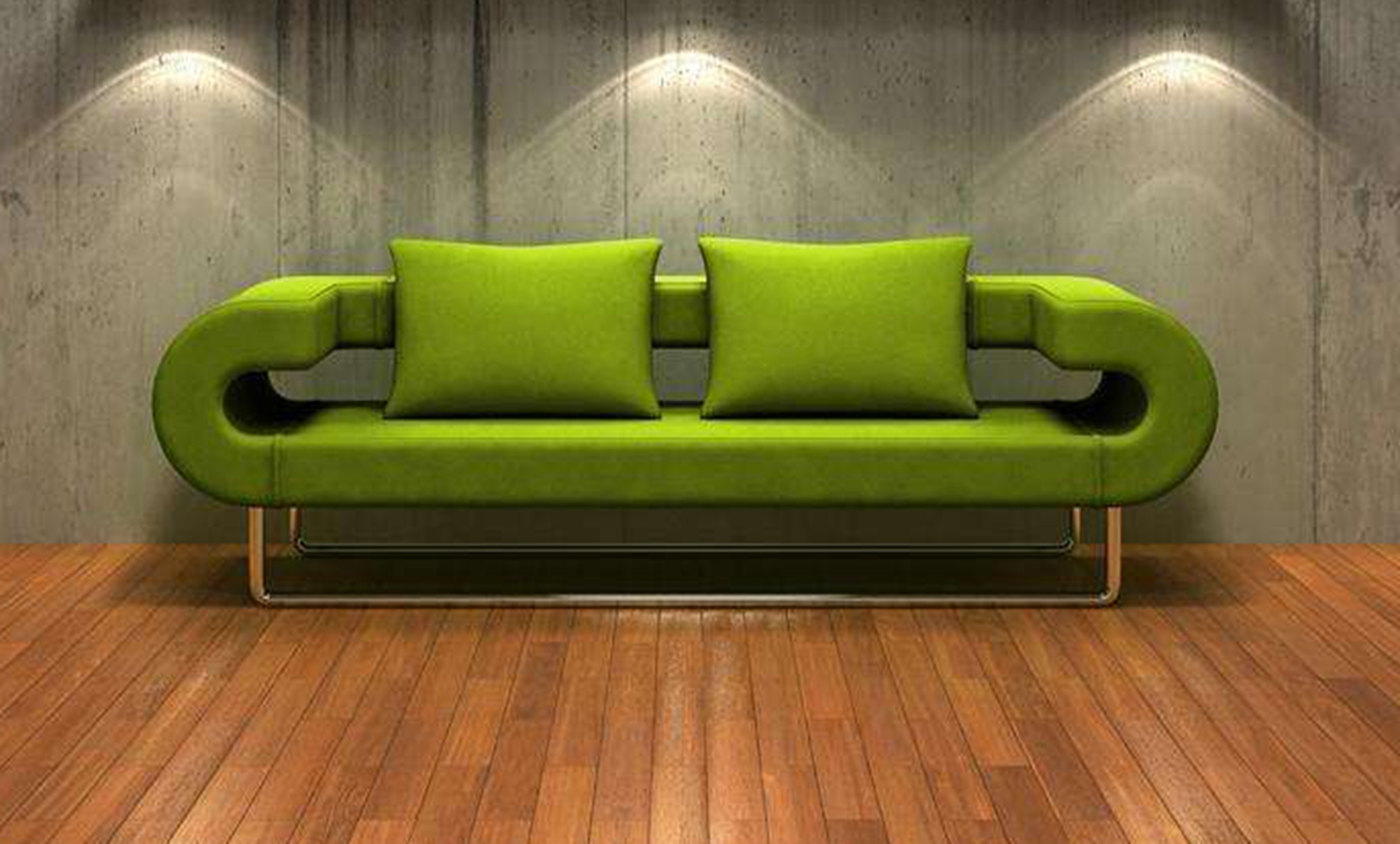 客厅墨绿色沙发怎么配?沙发买什么材质的好?