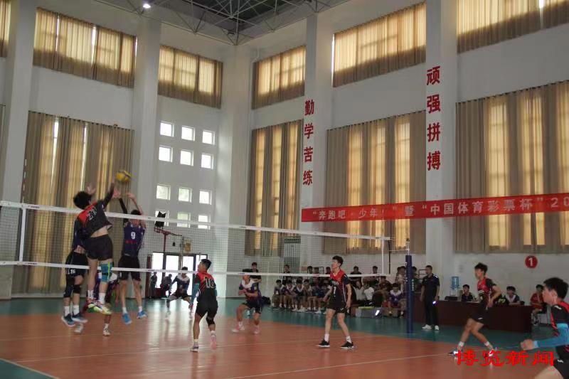 淄博十中囊括市中小学生体育联赛排球比赛四项冠军