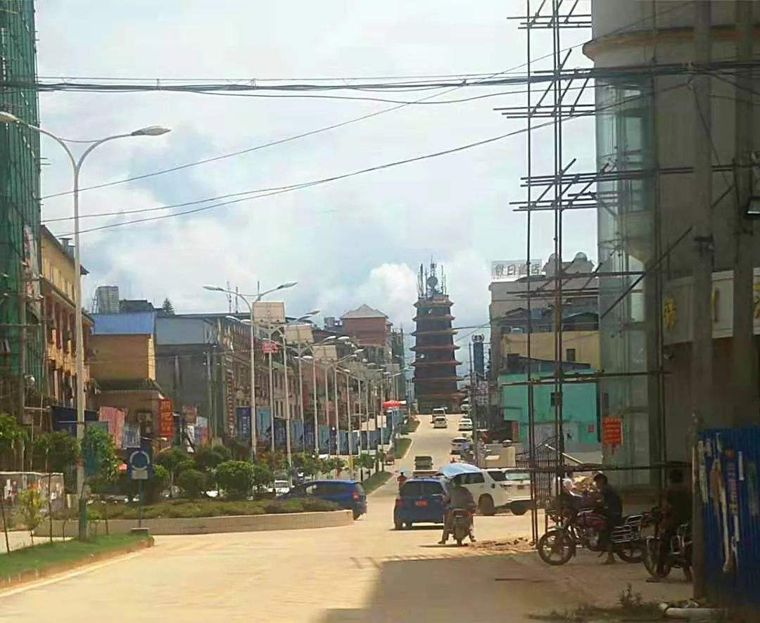 缅甸果敢老街现状图片