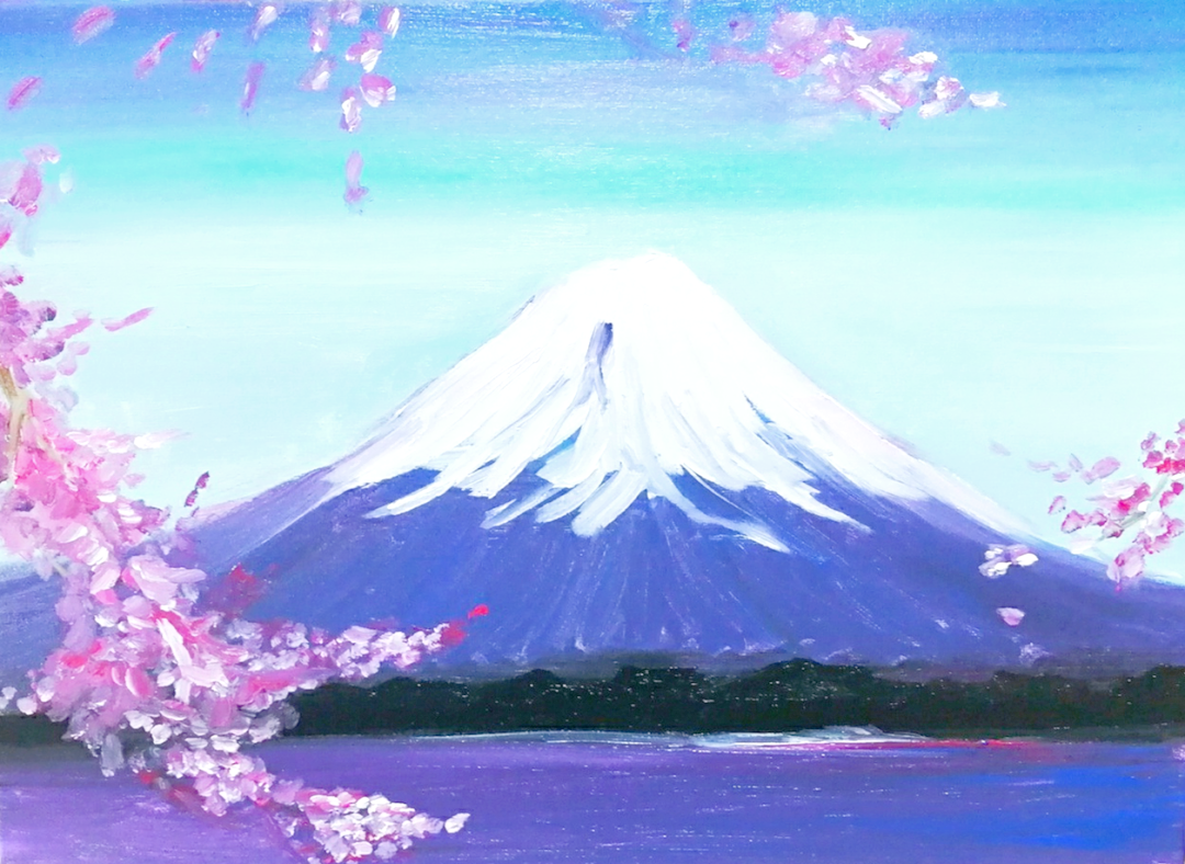 春意盎然,富士山下的樱花美景引关注