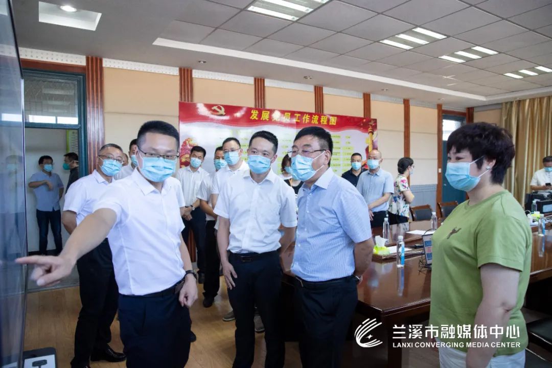 宋志恒在兰溪检查督导隔离点管理和社会面管控工作时强调 高效有序