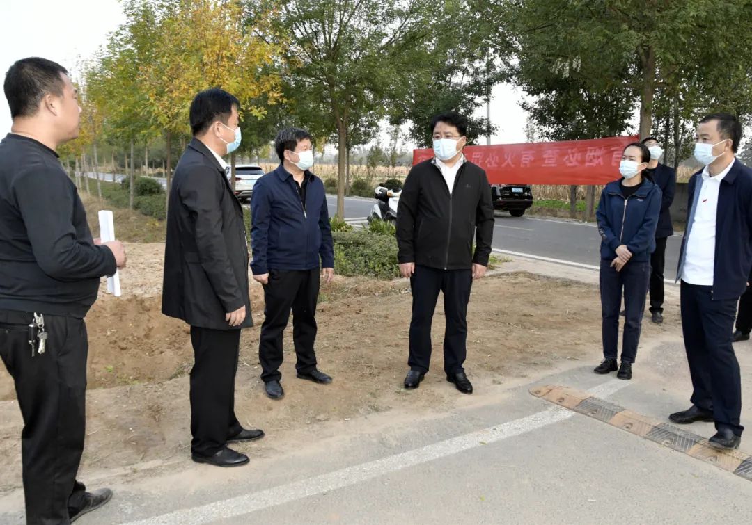广平县政府县长张建涛督导调研疫情防控 大气污染防治等工作