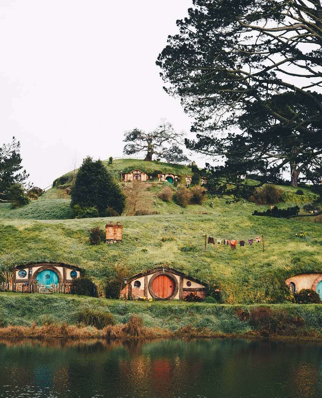 新西兰自驾旅游:霍比特人取景地.霍比特人村,人世间最后的净土