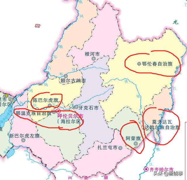 内蒙古莫旗最新地图图片