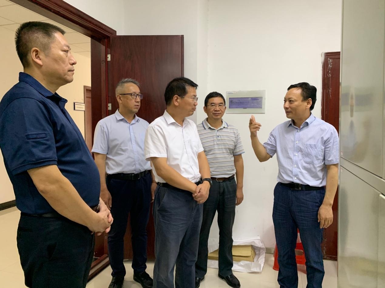 沈学军一行调研指导荆门不动产登记工作