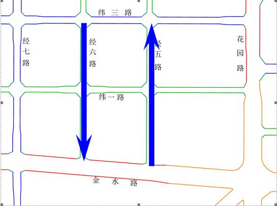 许昌单行道示意图2020图片