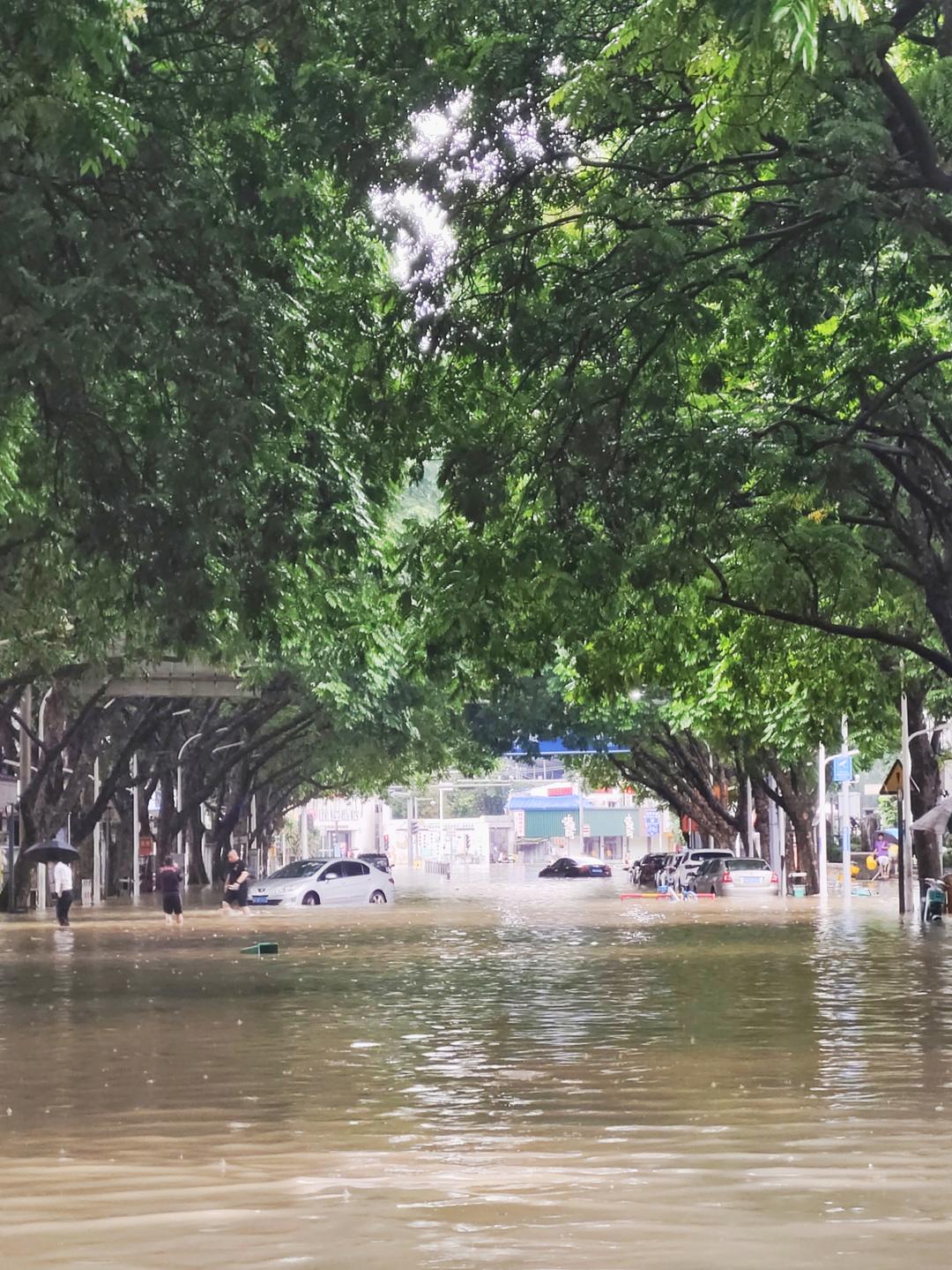 南宁下雨图片图片