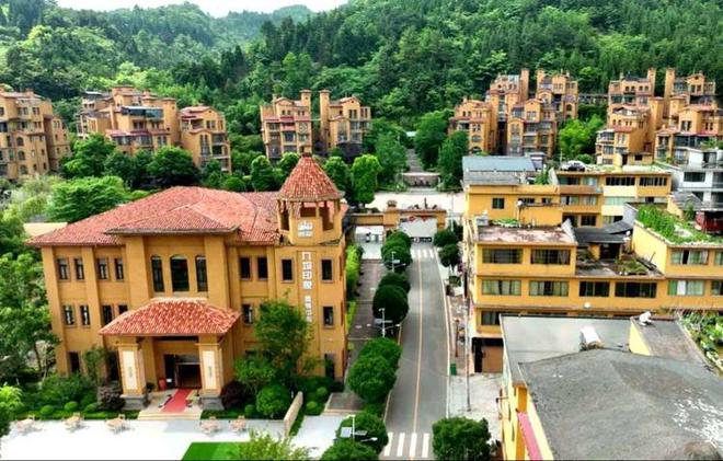 避暑房九坝印象,贵州桐梓避暑房,成熟小区场镇生活!