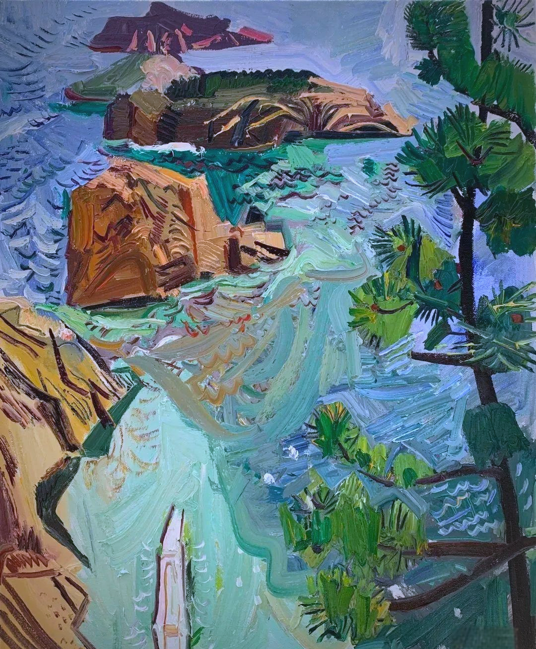 多位当代油画名家最新风景写生作品精选