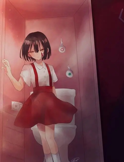 厕所里的花子日本传说 看完后上厕所都有心理阴影了