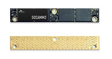 1cnm工艺加持！SK海力士量产192GB SOCAMM2内存模组：带宽翻倍能效提升超75%
