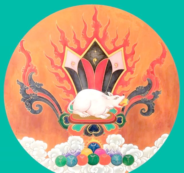 吐宝鼠:财神的象征与财富的守护者