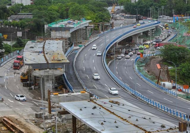 视觉重庆|江北区海尔路水口立交预计下月底通车