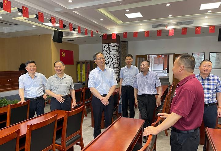 常青在杭州考察