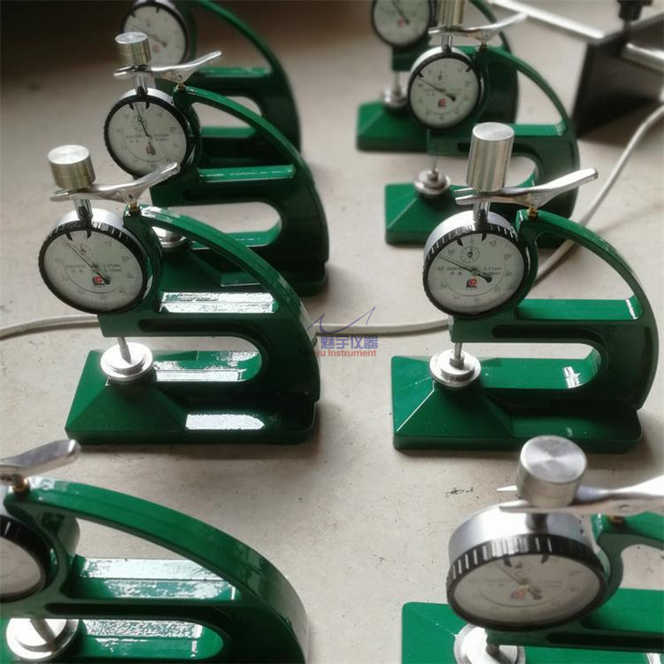 hd-10 防水卷材测厚仪 数显指针台式 油毡皮革厚度