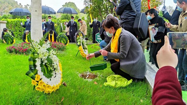 龍泉山孝恩園舉行生態環保葬活動