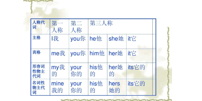 什么是宾格