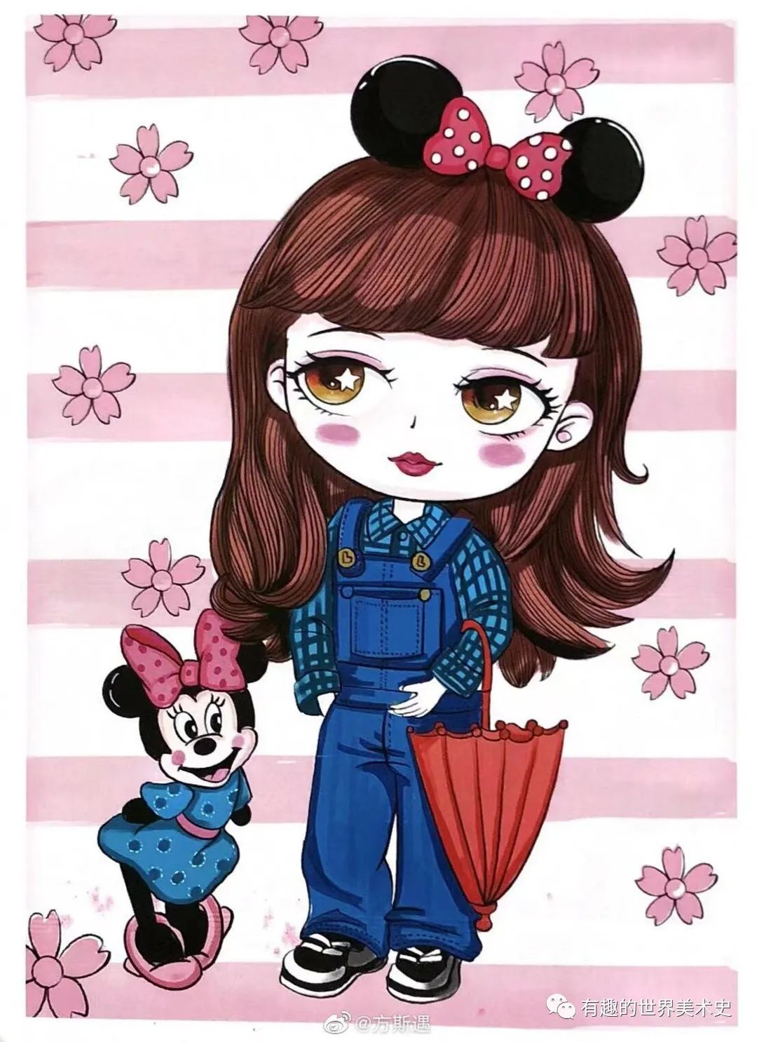 大眼娃娃 线描素材 人物素材其他平台收集