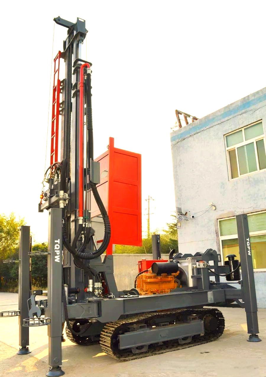 天启新ts400水井钻机:高效,多功能的全液压钻机新选择