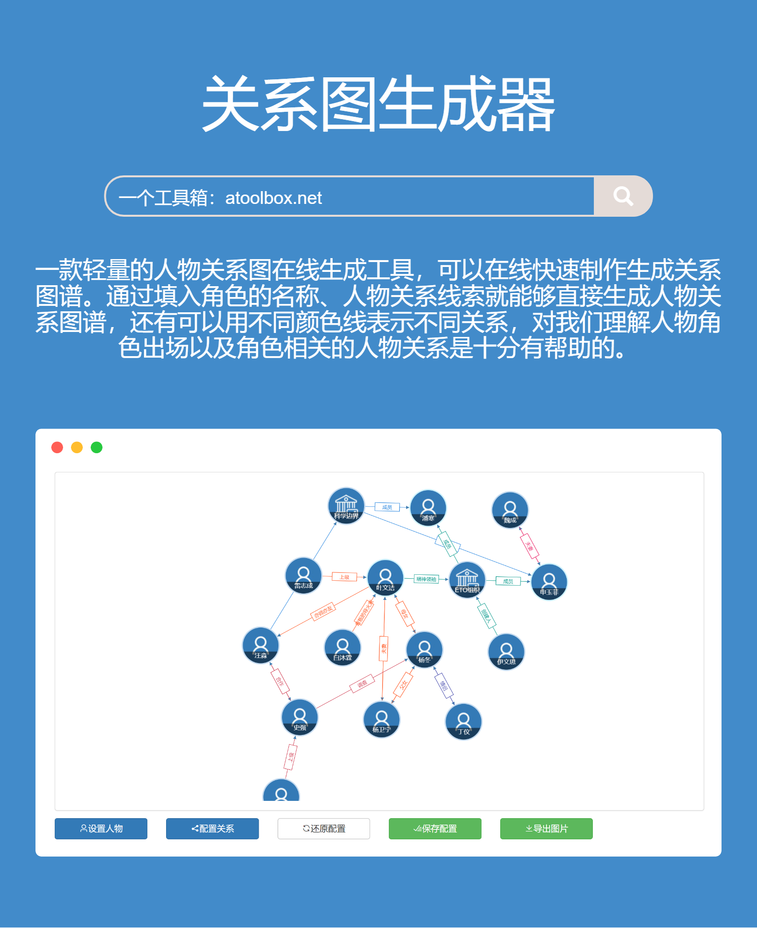 关系图制作软件图片